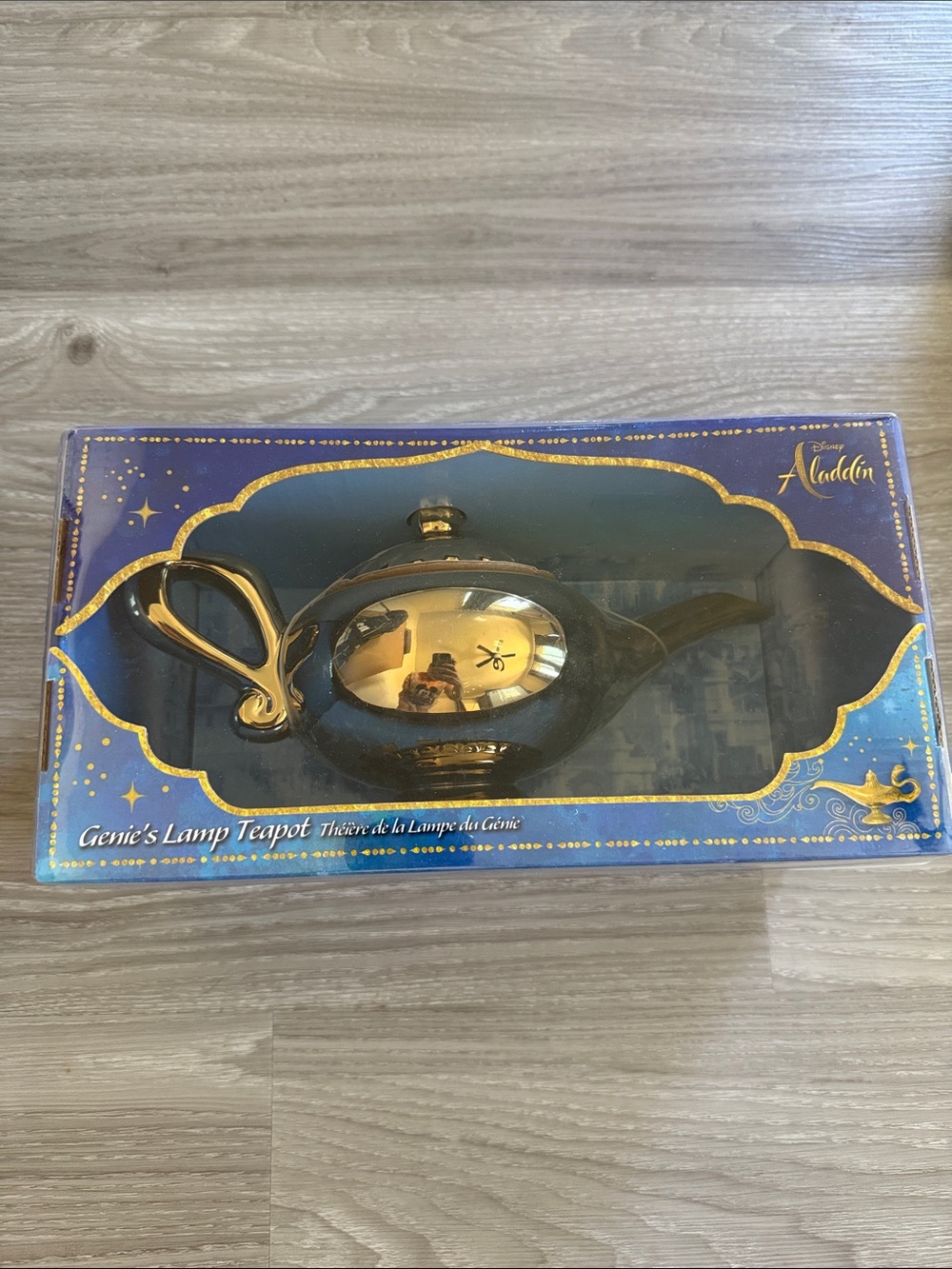 Disney Aladdin Genie Lamp Teapot - Gold Finish